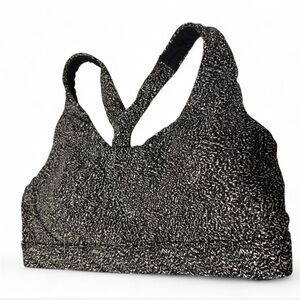 Athleta Women's Black and White Sports Bra